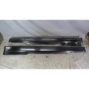 04-07 BMW E63 6-Series E64 Outside Side Skirt Rocker Panels Black Sapphire OEM