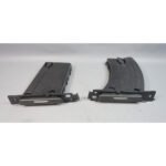 06-13 BMW E9x 3-Series Dashboard Cup Holder Pair Black w/ Chrome Trim OEM