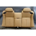 08-10 BMW E63 E64 650i Rear Seat Backrest Cushion Pad Saddle Brown Leather OEM