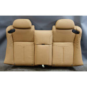 08-10 BMW E63 E64 650i Rear Seat Backrest Cushion Pad Saddle Brown Leather OEM