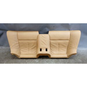 08-10 BMW E63 E64 650i Rear seat Bottom Bench Saddle Brown Precision Leather OEM