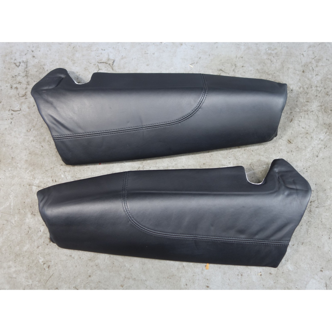 08-10 BMW E93 M3 Convertible Rear Seat Side Bolster Pair Black Leather OEM 08-10 BMW E93 M3 Convertible Rear Seat Side Bolster Pair Black Leather OEM