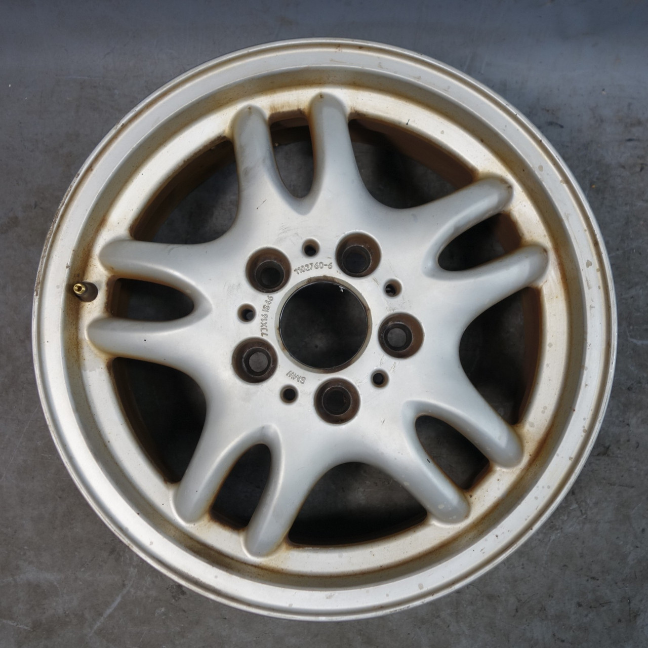 1992-2002 BMW E36 3-Series Z3 Factory 16x7 Double-Spoke Style 30 Alloy Wheel OEM 1992-2002 BMW E36 3-Series Z3 Factory 16x7 Double-Spoke Style 30 Alloy Wheel OEM