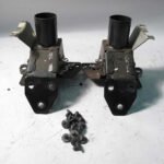 1997-2002 BMW Z3 Roadster Roll Bar Support Bracket Pair with Bolts Factory OEM