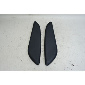 2003-2008 BMW E85 E86 Z4 Front Center Console Side Knee Pad Pair Black Leather