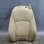 2003-2008 BMW E85 E86 Z4 Left Front Seat Leather Pad Backrest Beige Heat OEM