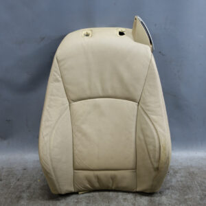 2003-2008 BMW E85 E86 Z4 Left Front Seat Leather Pad Backrest Beige Heat OEM