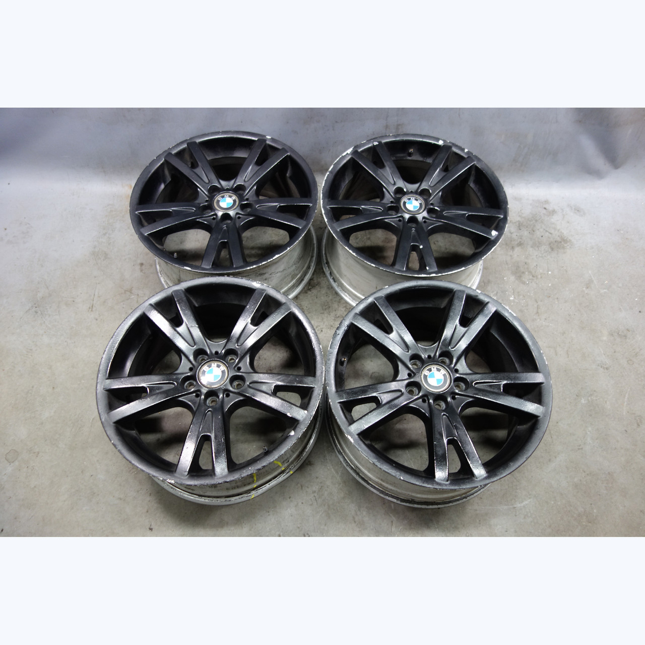 2004-2010 BMW E83 X3 Factory 19" Staggered Style 150 Alloy Wheels Painted OEM 2004-2010 BMW E83 X3 Factory 19" Staggered Style 150 Alloy Wheels Painted OEM