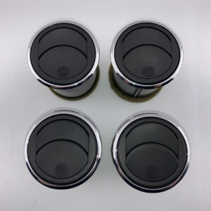 2006-2009 Pontiac Solstice Interior AC Vents / Chrome / Set of 4 / PS071