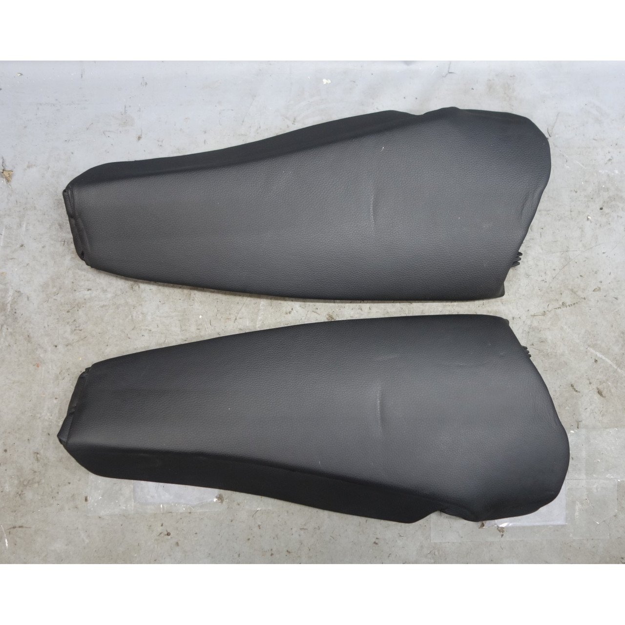 2007-2010 BMW E92 3-Series Coupe Rear Seat Side Bolster Pair Black Leather OEM 2007-2010 BMW E92 3-Series Coupe Rear Seat Side Bolster Pair Black Leather OEM