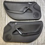 2007-2010 Saturn Sky Interior Door Panels / Black Leather / Pair / PS075
