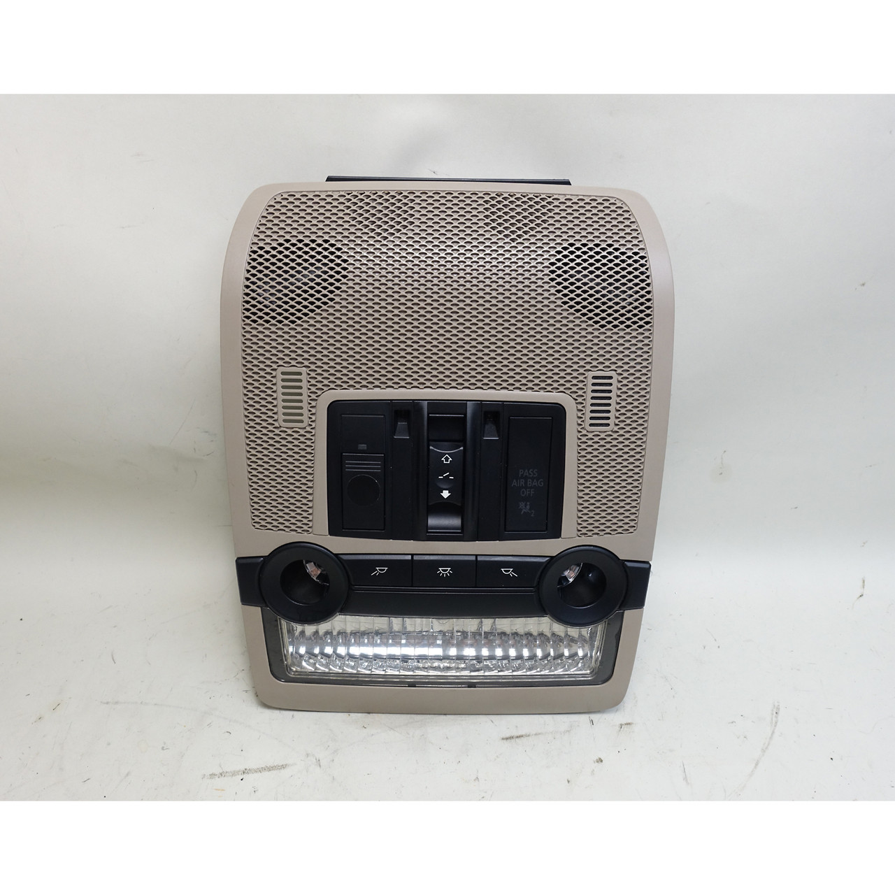 2007-2014 BMW E70 X5 E71 X6 Front Roof Map Light Switch Unit Greige OEM 2007-2014 BMW E70 X5 E71 X6 Front Roof Map Light Switch Unit Greige OEM