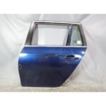 2008-2010 BMW E61 5-Series Touring Left Rear Ext Door Shell Deep-Sea Blue OEM