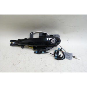 2008-2013 BMW E82 1-Series E88 Left Exterior Outside Door Handle Black Sapphire