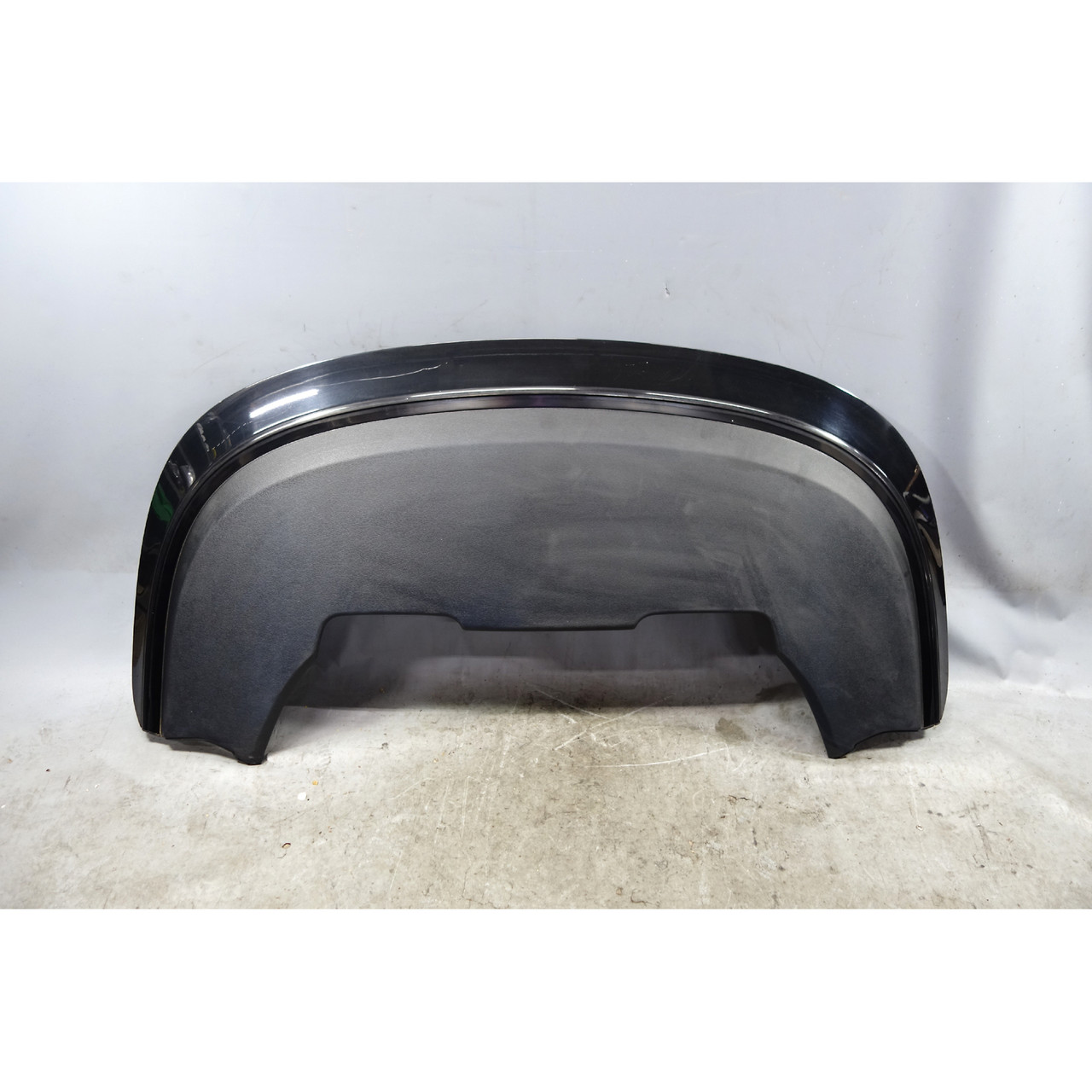 2008-2013 BMW E88 1-Series Rear Closing Convertible Compartment Lid Black OEM 2008-2013 BMW E88 1-Series Rear Closing Convertible Compartment Lid Black OEM