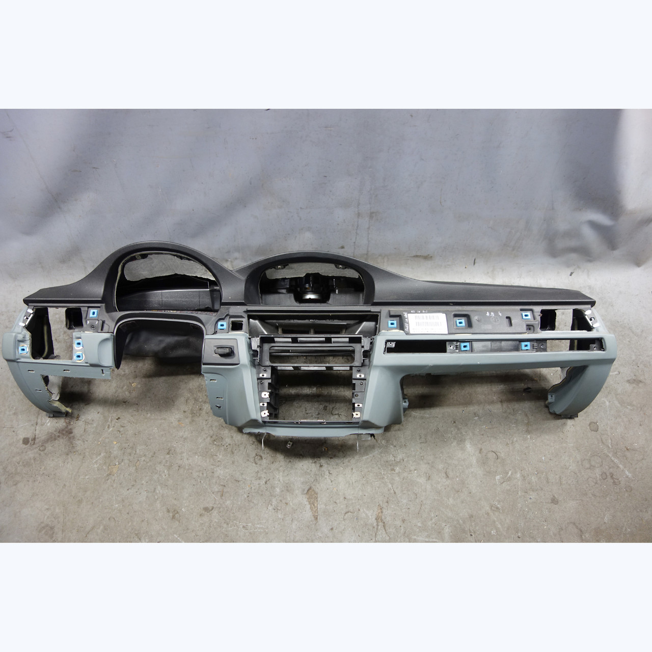 2008-2013 BMW E93 M3 Convertible Dashboard Panel Extended Palladium Silver Leath 2008-2013 BMW E93 M3 Convertible Dashboard Panel Extended Palladium Silver Leath