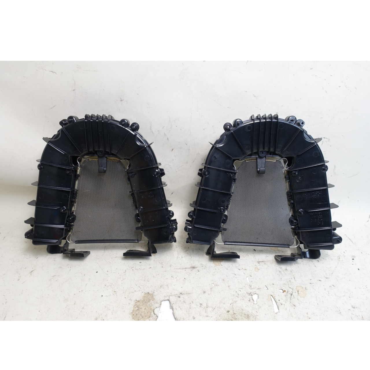 2009-2016 BMW E89 Z4 Factory Roll Bar Wind Deflector Diffuser Pair OEM 2009-2016 BMW E89 Z4 Factory Roll Bar Wind Deflector Diffuser Pair OEM