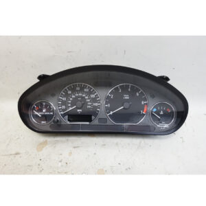 97-98 BMW Z3 2.8 Roadster Instrument Gauge Cluster Speedo Chrome Rings 60k OEM