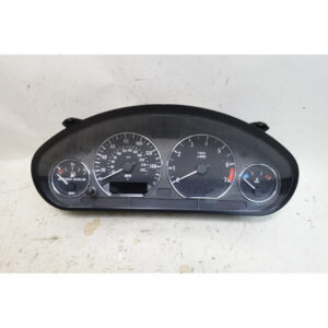 99-00 BMW Z3 2.3 2.8 6-Cylinder Instrument Gauge Cluster w Chrome Rings 395k OEM