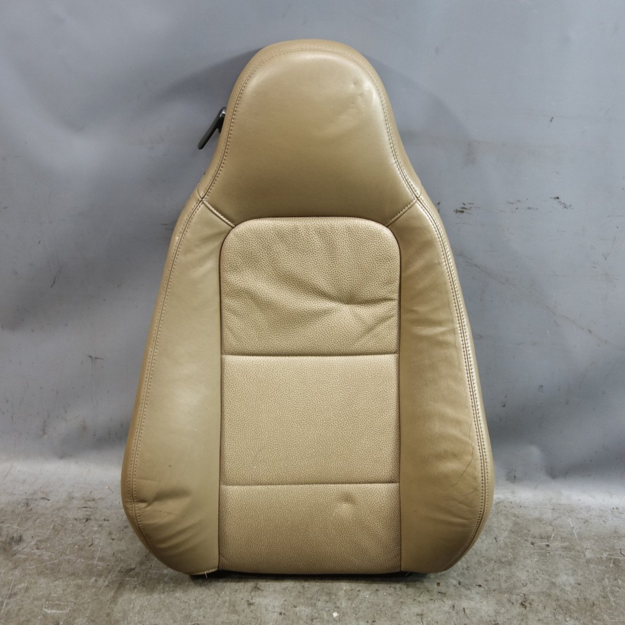 99-00 BMW Z3 Roadster Right Front Passenger Seat Backrest Sand Beige Leather OEM 99-00 BMW Z3 Roadster Right Front Passenger Seat Backrest Sand Beige Leather OEM