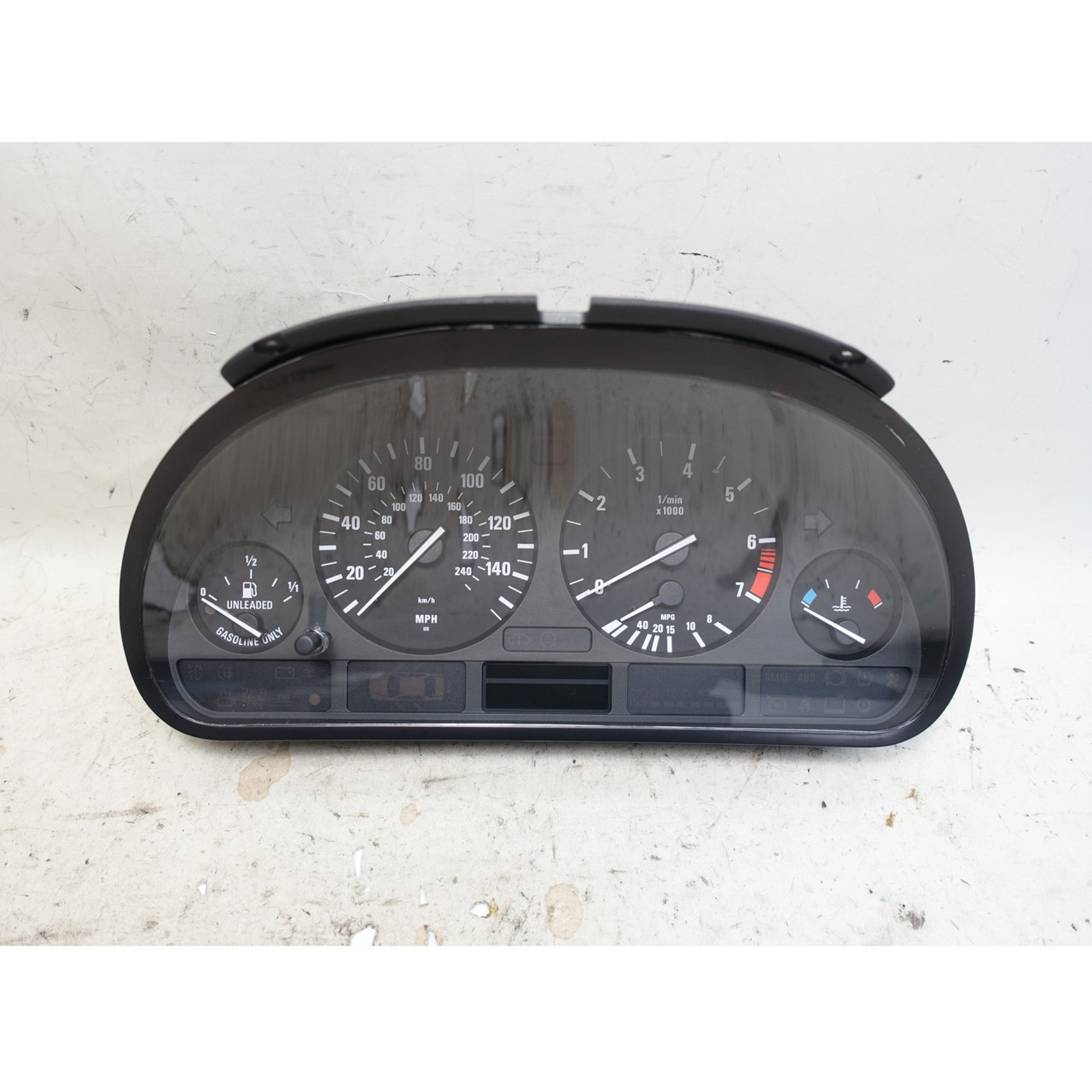 BMW E39 5-Series Instrument Cluster Speedometer Low-OBC 129k Miles 1997-2003 OEM BMW E39 5-Series Instrument Cluster Speedometer Low-OBC 129k Miles 1997-2003 OEM