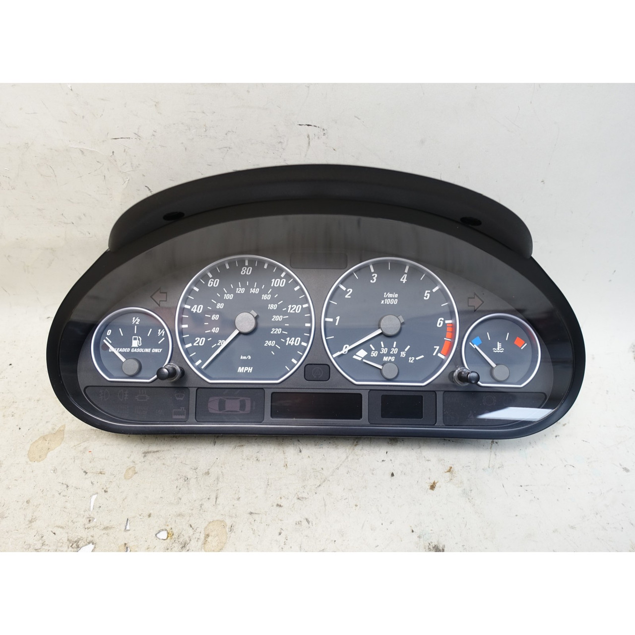 BMW E46 330Ci 2door Auto Instrument Cluster Speedometer 2001-2006 OEM BMW E46 330Ci 2door Auto Instrument Cluster Speedometer 2001-2006 OEM