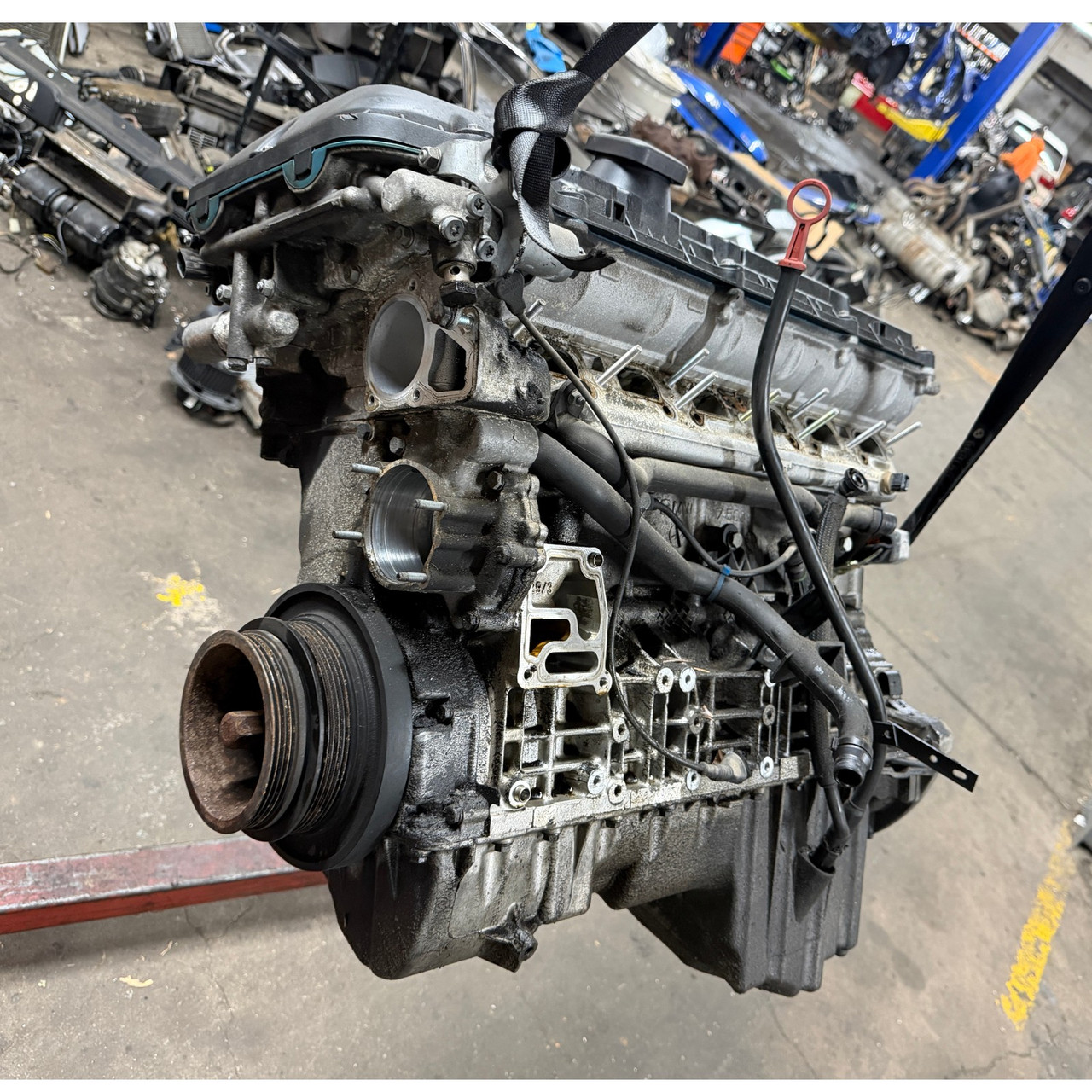 BMW E46 330i E85 M54b30 3.0L 6-Cyl Longblock Engine Assembly 2003-2006 OEM BMW E46 330i E85 M54b30 3.0L 6-Cyl Longblock Engine Assembly 2003-2006 OEM