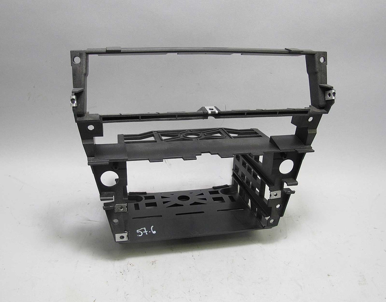 BMW E63 E64 6-Series Dashboard Instrument Radio Carrier Frame Plastic 2004-2007 BMW E63 E64 6-Series Dashboard Instrument Radio Carrier Frame Plastic 2004-2007