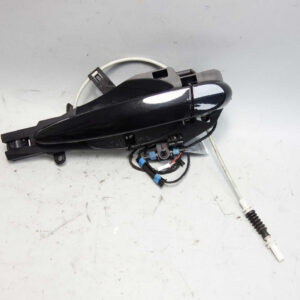 BMW E90 E91 3-Series Left Rear Exterior Door Handle Light Black Sapphire OEM