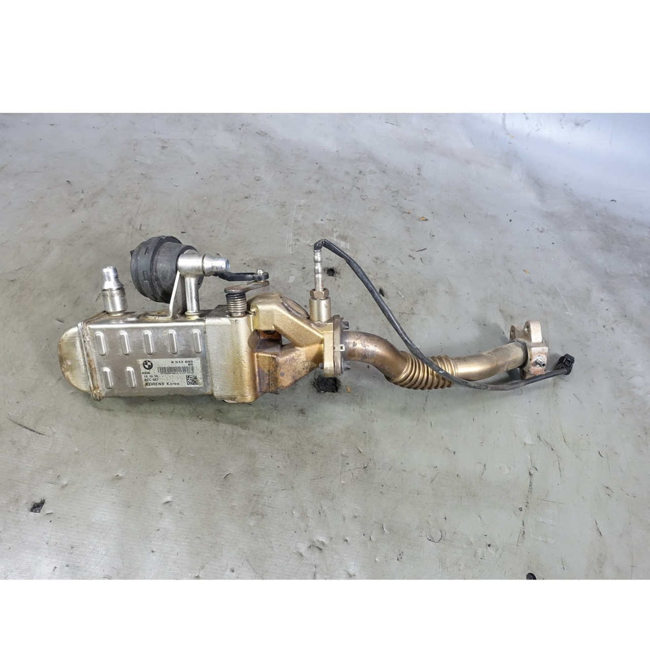 BMW F10 F15 35d N57 Diesel Side Exhaust Gas Cooler 535d 740d 2014-2018 OEM BMW F10 F15 35d N57 Diesel Side Exhaust Gas Cooler 535d 740d 2014-2018 OEM