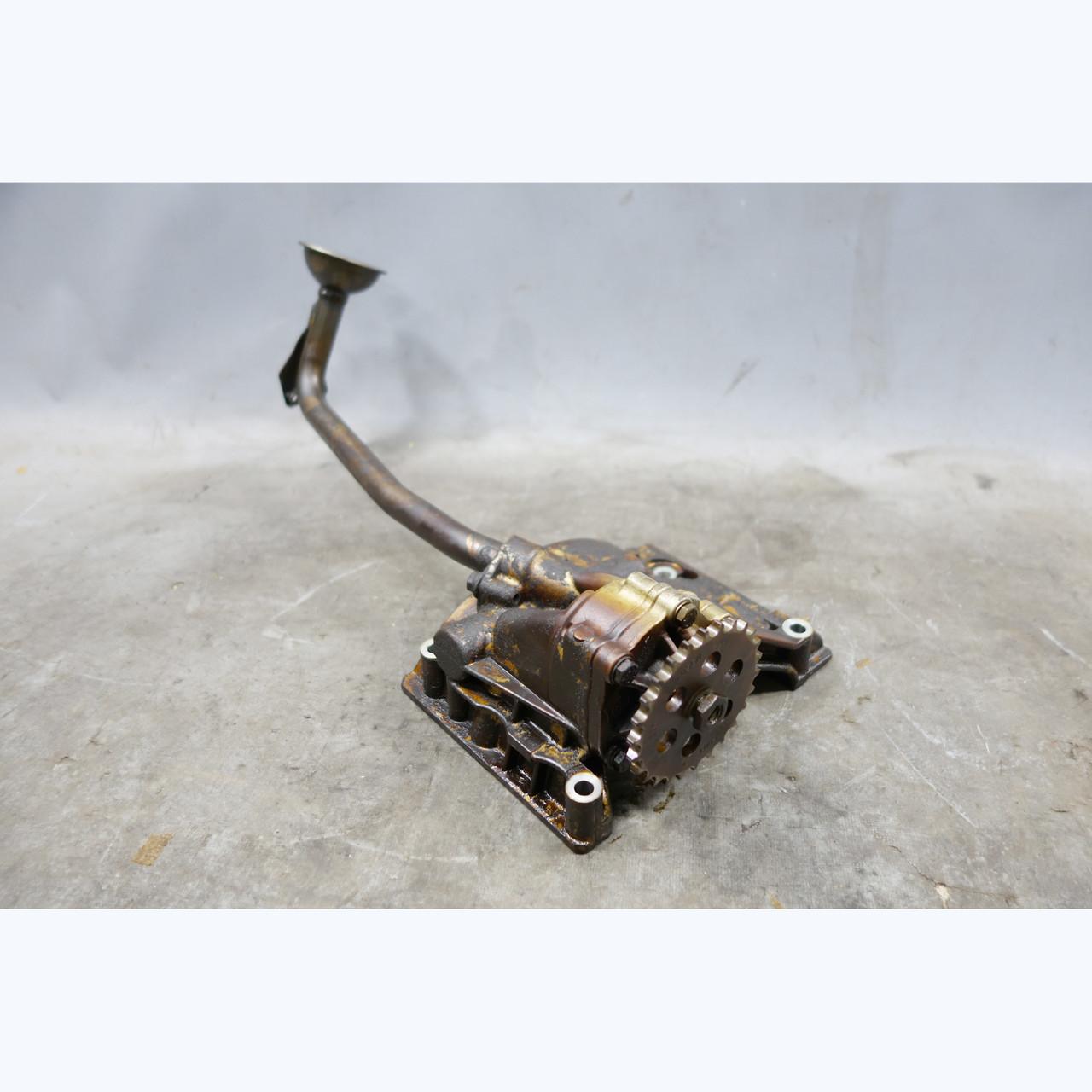 BMW M54 M52TU Engine Oil Pump 1/00+ w/ Pickup Tube E46 E39 E60 Z3 Z4 OEM USED BMW M54 M52TU Engine Oil Pump 1/00+ w/ Pickup Tube E46 E39 E60 Z3 Z4 OEM USED