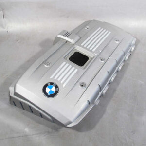 BMW N52 I6 Early Plastic Engine Coil Cover w Emblem 2006-2007 E60 E90 Z4 USED OE