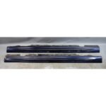 Damaged 00-06 BMW E46 3-Series Coupe Convertible Side Skirt Pair Orient Blue OEM