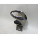 Damaged 04-10 BMW E63 E64 6-Series Front Center Console Cup Holder Ruthenium OEM