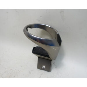 Damaged 04-10 BMW E63 E64 6-Series Front Center Console Cup Holder Ruthenium OEM