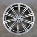 Damaged 08-13 BMW E9x M3 Style 220 Front Wheel 19x8.5 M Double Spoke Wheel OEM