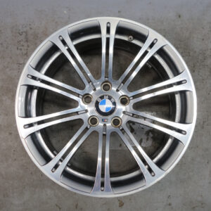 Damaged 08-13 BMW E9x M3 Style 220 Front Wheel 19x8.5 M Double Spoke Wheel OEM