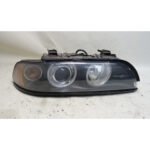 Damaged BMW E39 Right Xenon Headlight White Turn Signal 2001-2003 OEM